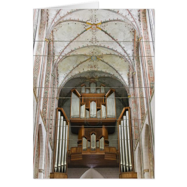 Marienkirche, Lübeck Hälsningskort (Framsidan)