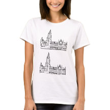 "Marienplatz, München" | Minimalistisk konst, land