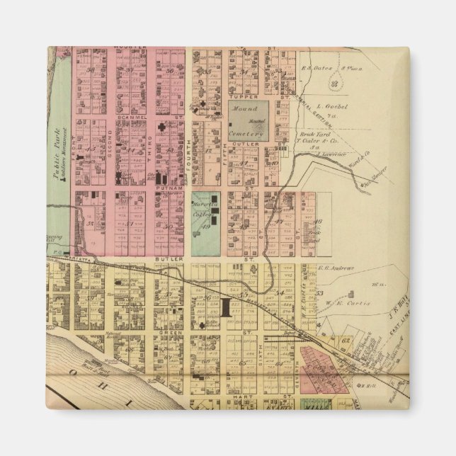 Marietta Ohio Magnet (Framsidan)