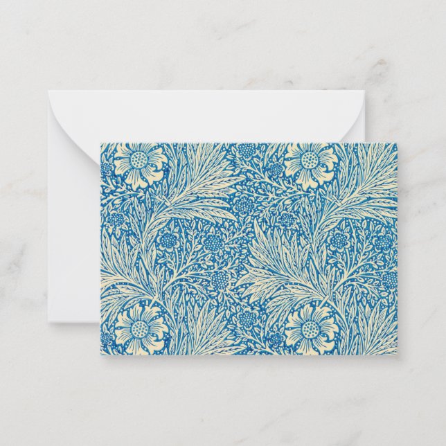 Marigold, 1875 av William Morris Anteckningskort (Framsida)