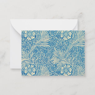 Marigold, 1875 av William Morris Anteckningskort
