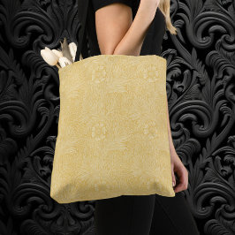 Marigold av William Morris, Vintage Garden Flowers Tygkasse