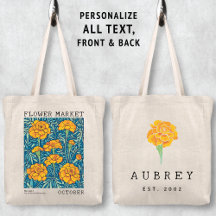 Marigold-Blommigt oktober: Namn