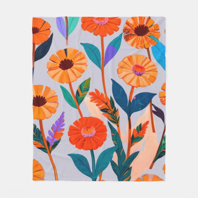 Marigold Firande Fleecefilt (Framsidan)