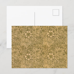 Marigold, Flower Tapet av William Morris Vykort