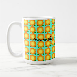 Marigold Flowers Kaffemugg