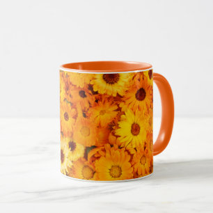 Marigold Flowers Mugg