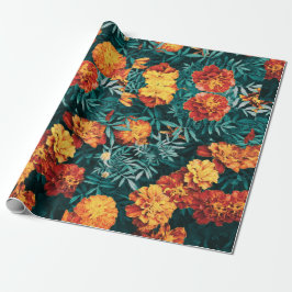 Marigold Flowers Presentpapper