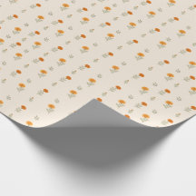 Marigold Garden Cottagecore Blommigt Presentpapper