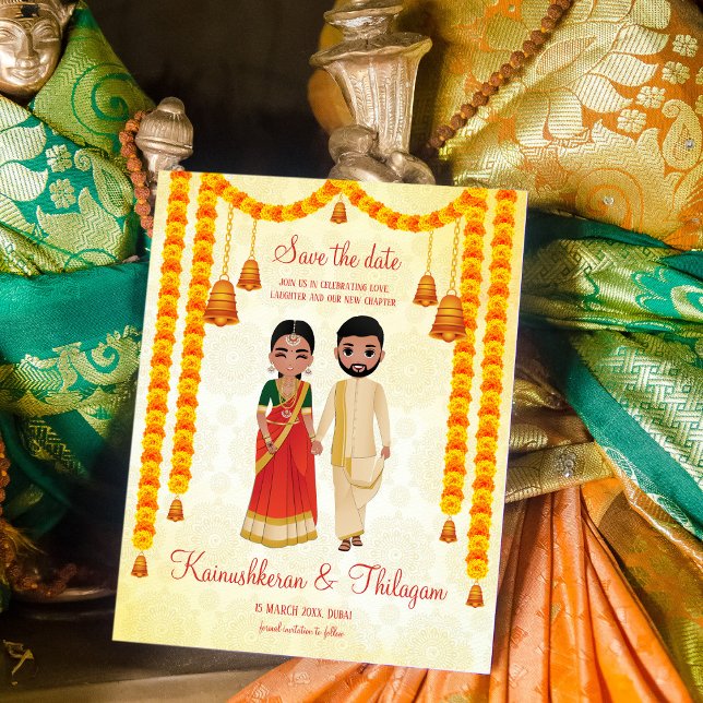 Marigold garlands klockor Tamil Telugu sparar datu (Skapare uppladdad)