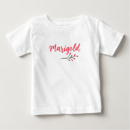 Marigold Name Custom Red Xmas Christmas Classic  T Shirt