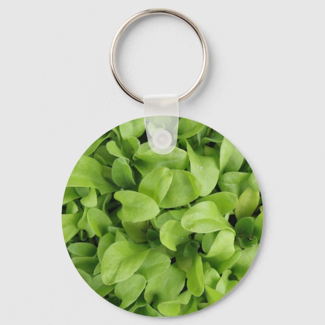 Marigold Seedlings Keychain Nyckelring (Framsida)