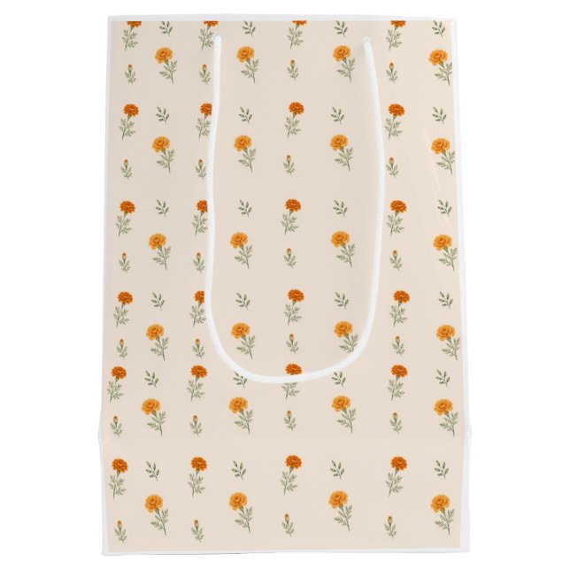 Marigold Trädgård Stuginteriör Blommig (Baksidan)