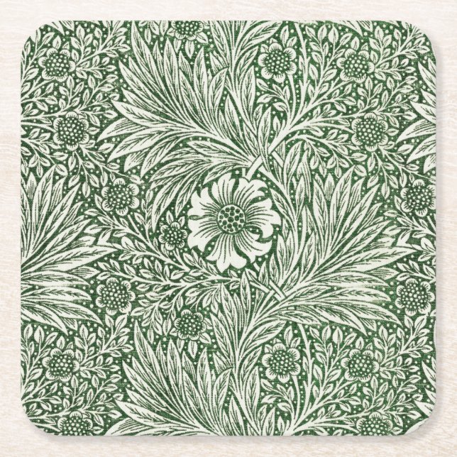 Marigold, William Morris Underlägg Papper Kvadrat (Framsidan)