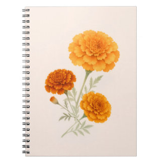 Marigoldbukett anteckningsbok