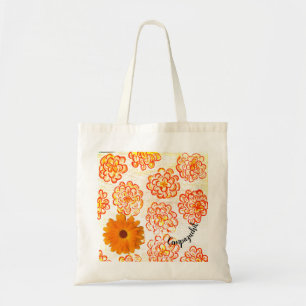 MARIGOLDS Cempazuchil TOTE BAG Tygkasse
