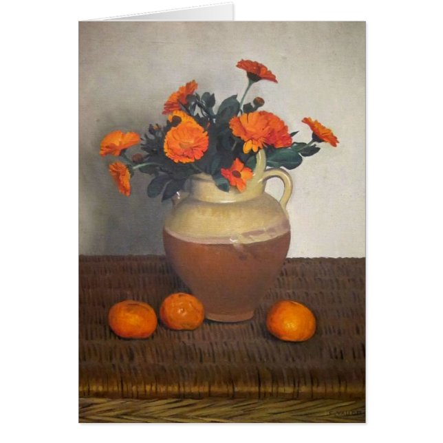 MARIGOLDS HÄLSNINGSKORT (Framsidan)