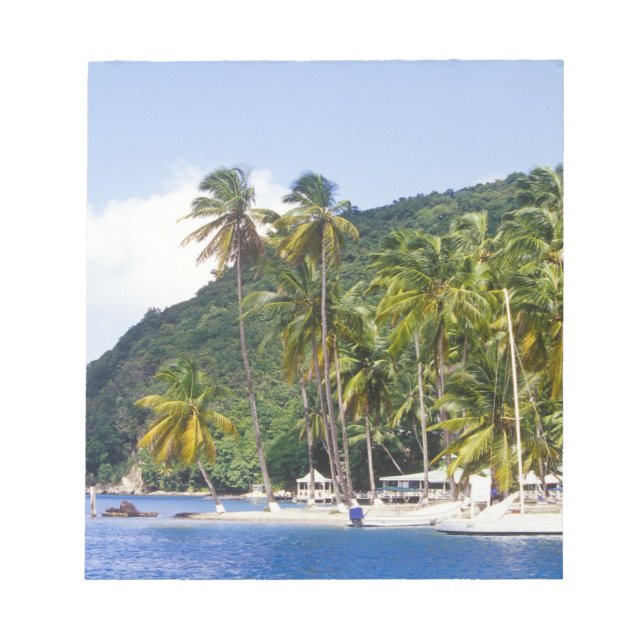 Marigot Bay, St. Lucia, Karibien Anteckningsblock (Framsida)