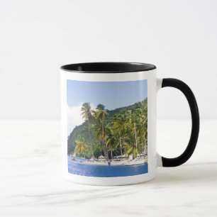 Marigot Bay, St. Lucia, Karibien Mugg