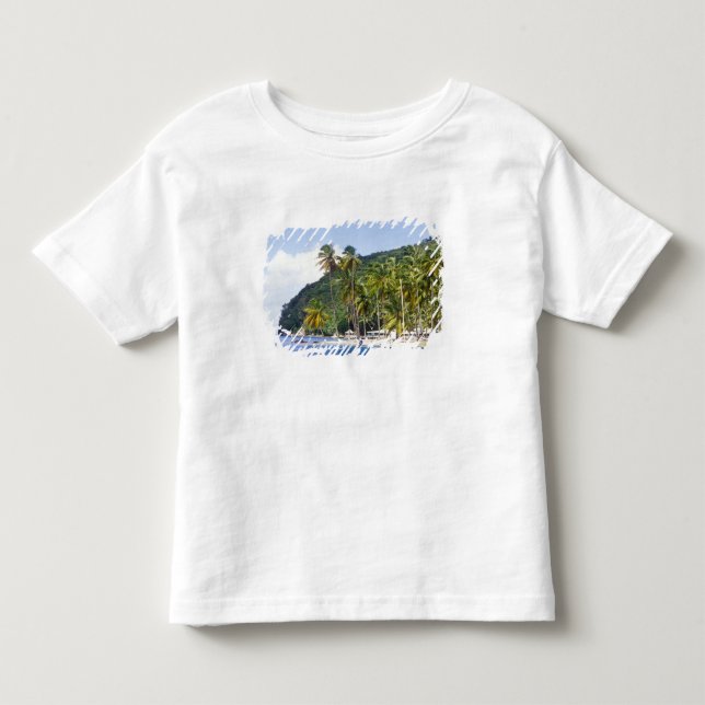 Marigot Bay, St. Lucia, Karibien Tee (Framsida)