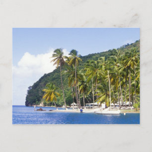 Marigot Bay, St. Lucia, Karibien Vykort