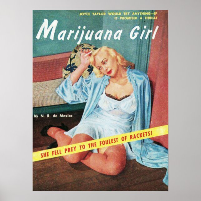 Marijuanaa Girl Poster (Framsidan)