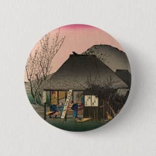 Mariko, 53 station på Tokaido Road, Hiroshige Knapp