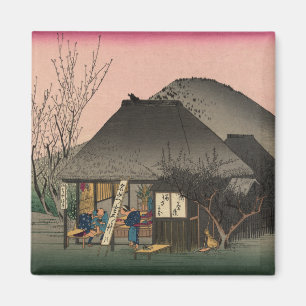 Mariko, 53 station på Tokaido Road, Hiroshige Magnet
