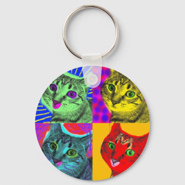 Marilyn Cats Nyckelring (Framsida)