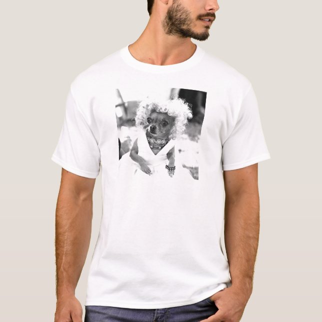Marilyn Chihuahua T Shirt (Framsida)