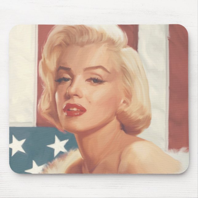 Marilyn flagga musmatta (Framsidan)
