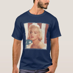 Marilyn Flagga T Shirt