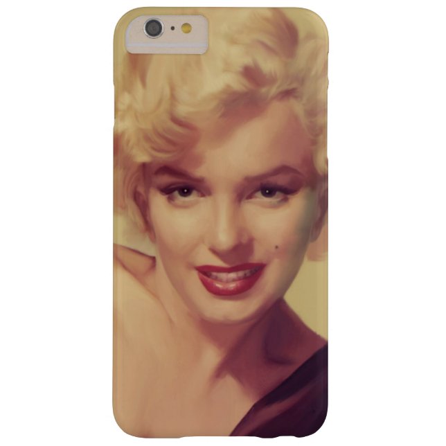 Marilyn i svart Case-Mate iPhone skal (Baksidan)