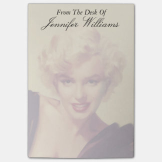 Marilyn i svart post-it block