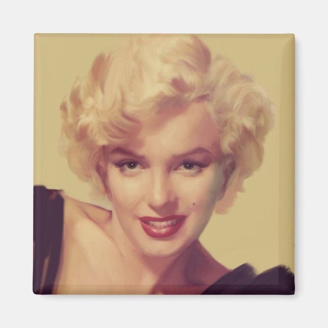 Marilyn in Black Magnet (Framsidan)