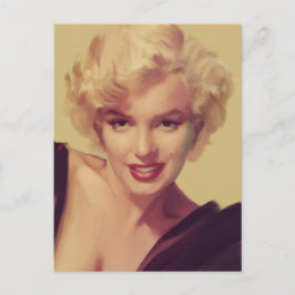 Marilyn in Black Vykort