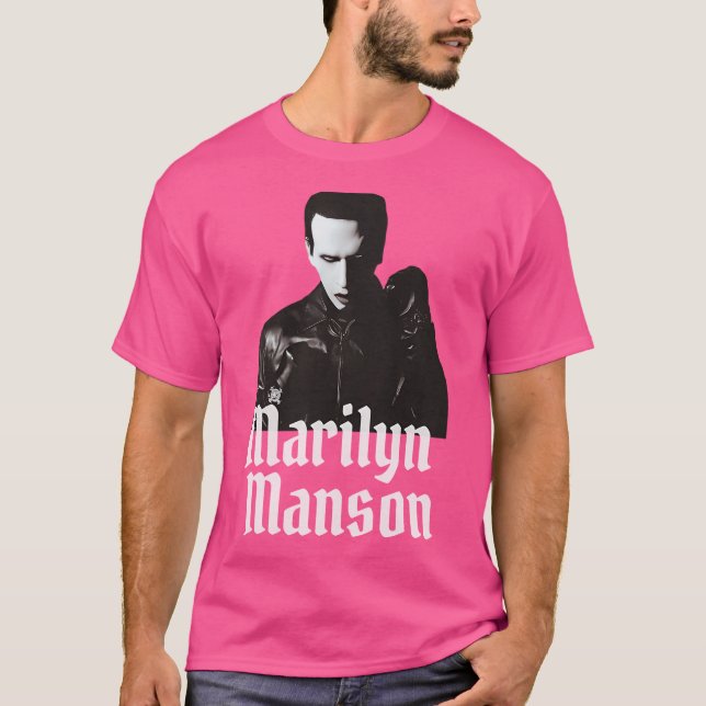 Marilyn Manson - Ett mord under Gud T Shirt (Framsida)