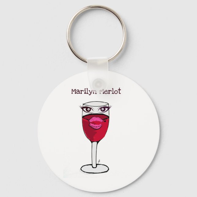 MARILYN MERLOT.. VIN UTTRYCKT AV JILL NYCKELRING (Framsida)