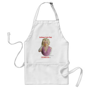 Marilyn Monroe lagar mat den Rubber ankan Förkläde