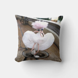 Marilyn Monroe pose in Witte rok door fubby. Kudde