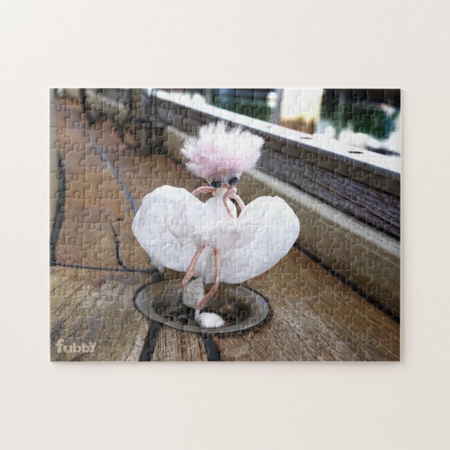 Marilyn Monroe pose in Witte rok Pussel (Horisontell)