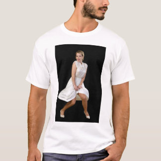 Marilyn Monroe poserar Tee