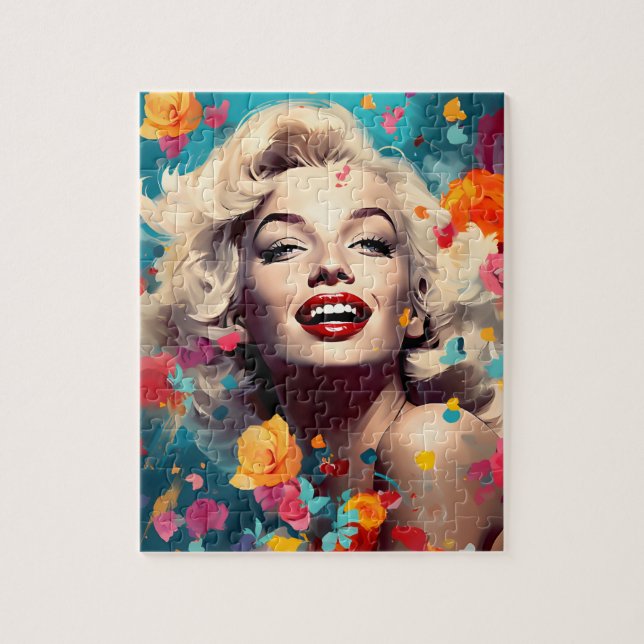 Marilyn Monroe Puzzle Pussel (Vertikal)