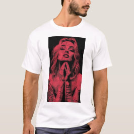Marilyn Monroe Vinyl Lettering T-shirtBeskrivning: T Shirt