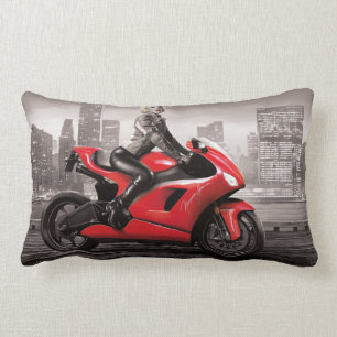 Marilyns motorcykel lumbarkudde