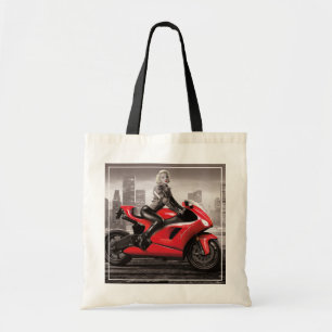 Marilyns motorcykel tygkasse
