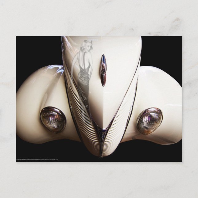 Marilyn's Ride Vykort (Framsida)