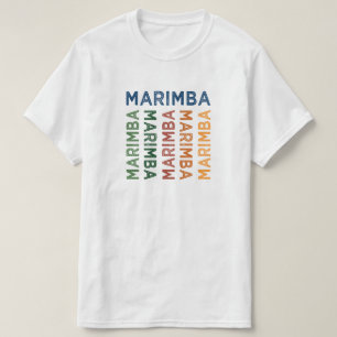Marimba Colorful Tee Shirt