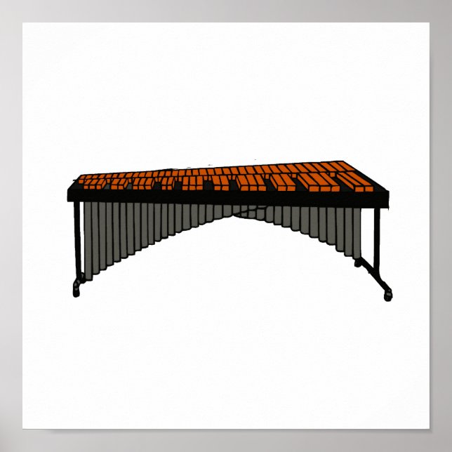 Marimba Design Graphic 1 Poster (Framsidan)