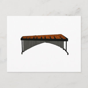 Marimba Design Graphic 1 Vykort